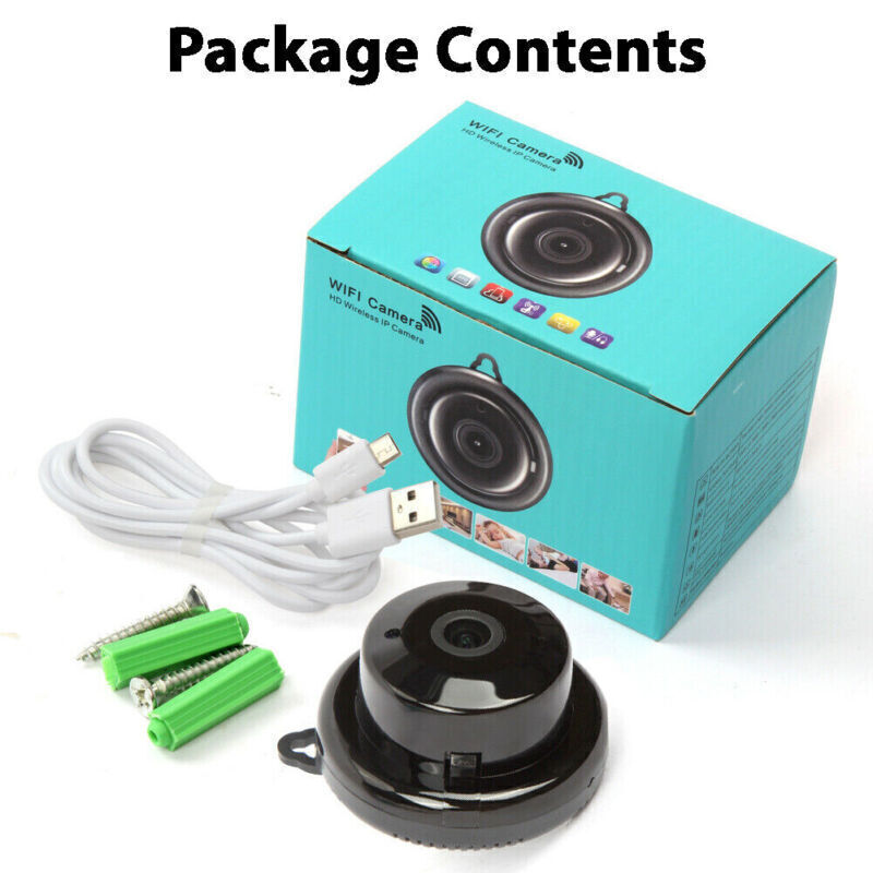 WiFi CCTV Camera 1080P Wireless Security Cam with Night Vision IR – Indoor Outdoor Home Surveillance