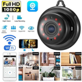 WiFi CCTV Camera 1080P Wireless Security Cam with Night Vision IR – Indoor Outdoor Home Surveillance