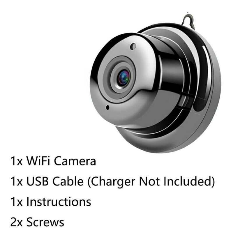 WiFi CCTV Camera 1080P Wireless Security Cam with Night Vision IR – Indoor Outdoor Home Surveillance